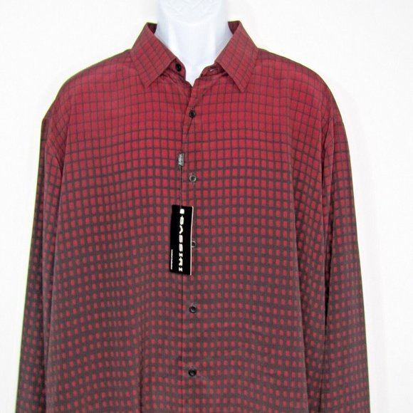 Bassiri Long Sleeve High Neck Purple T-Shirt 632